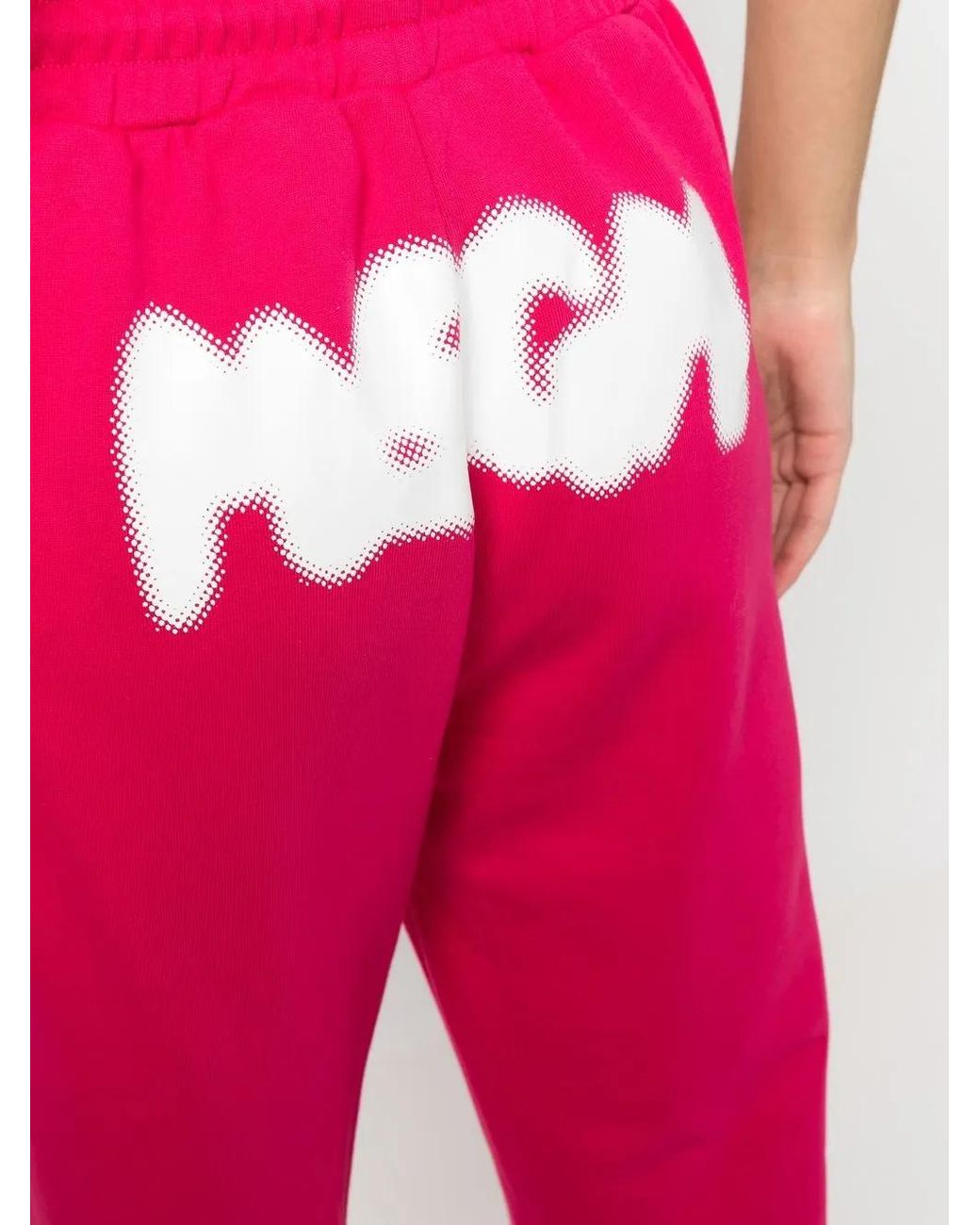 MSGM Trainingsbroek Met Logoprint in het Pink
