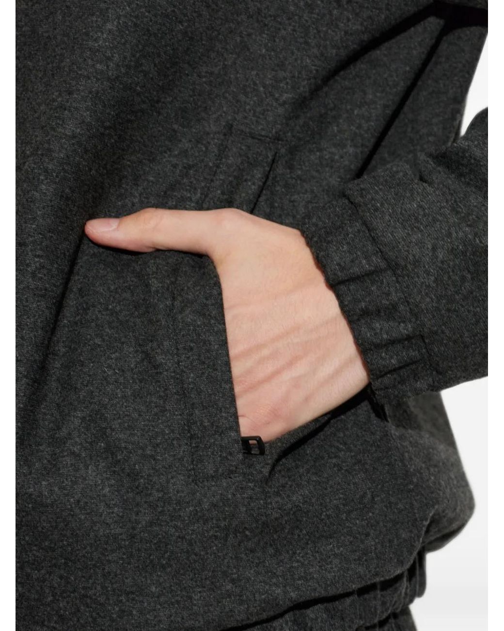 Moncler Gray Limberl Quilted Jacket for men