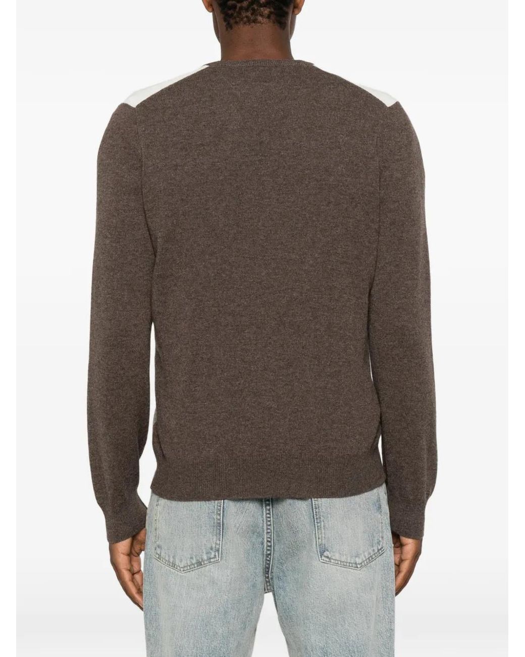 Vengera Pullover Mit Argyle-Muster in Brown für Herren