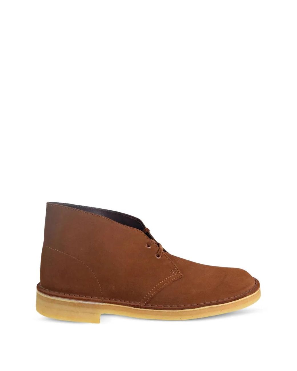 Clarks Brown Suede Desert Boots for men