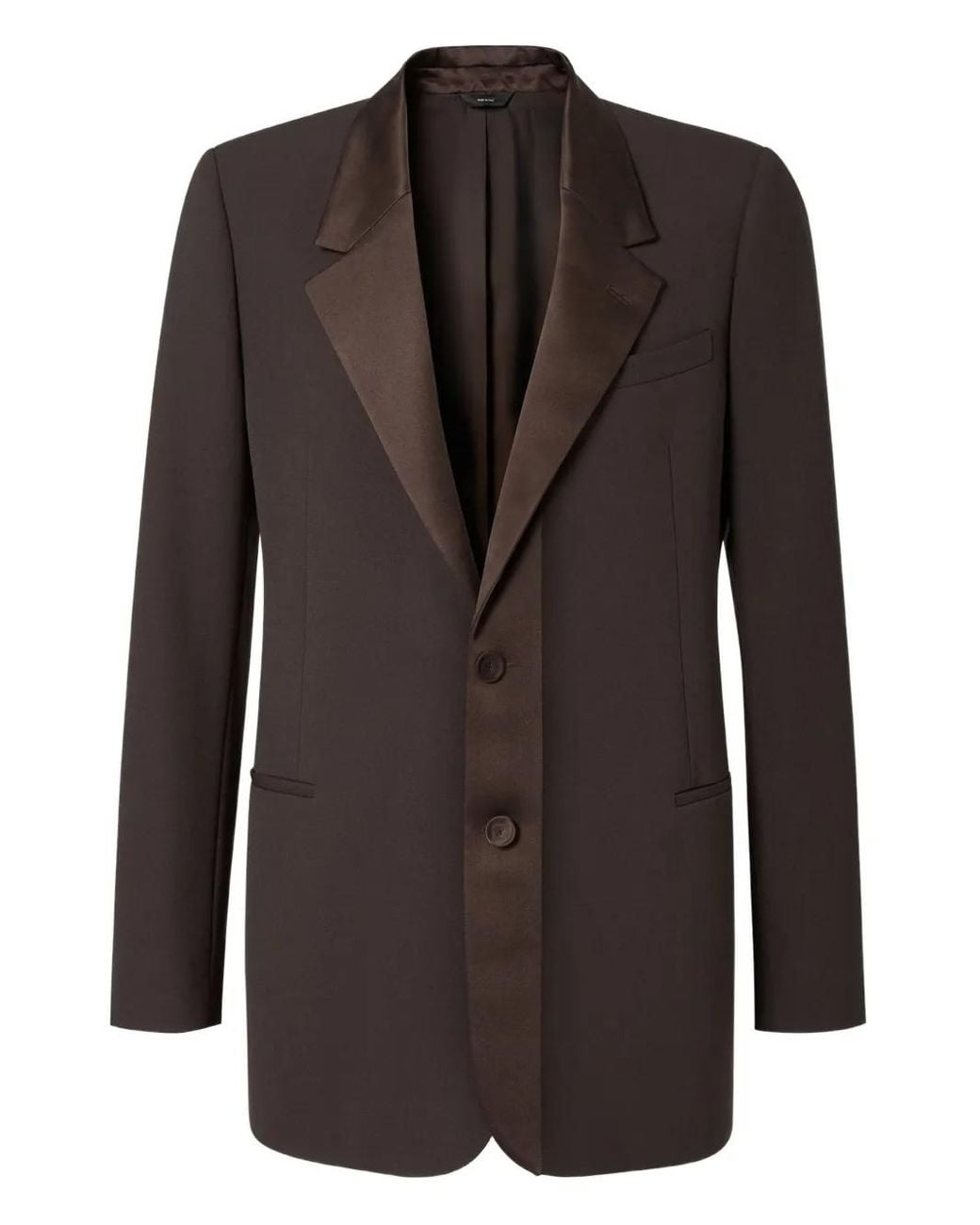 Fendi Black Single-Breasted Blazer for men
