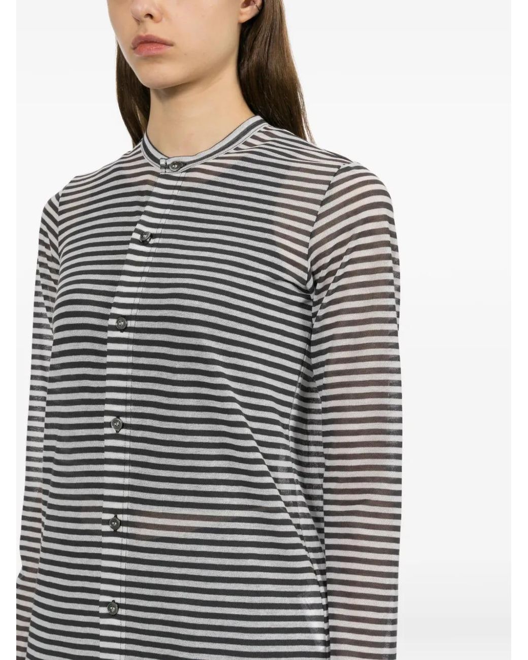 Junya Watanabe Gestreept Vest in het Gray