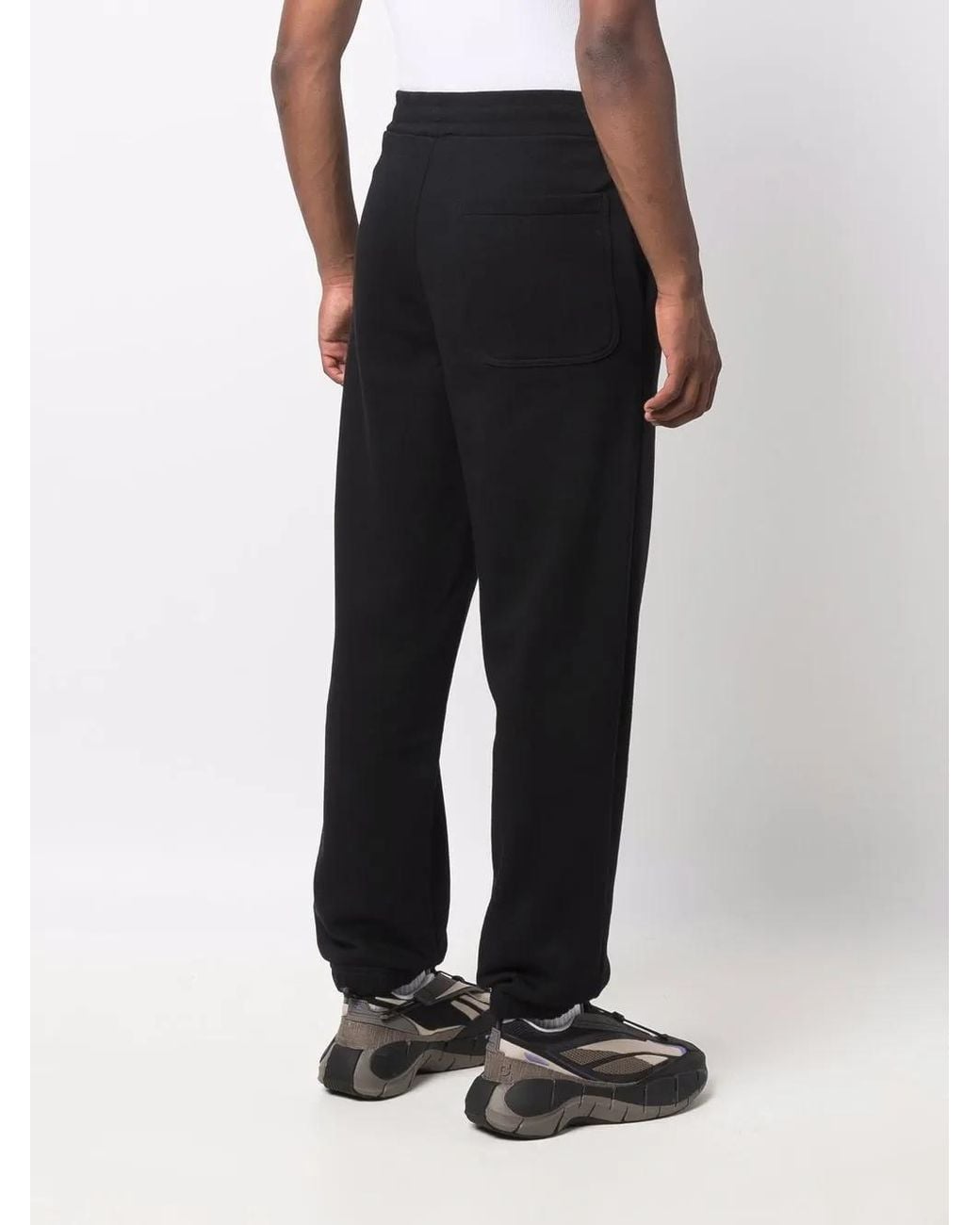 MSGM Jogginghose Mit Logo-Print in Black für Herren