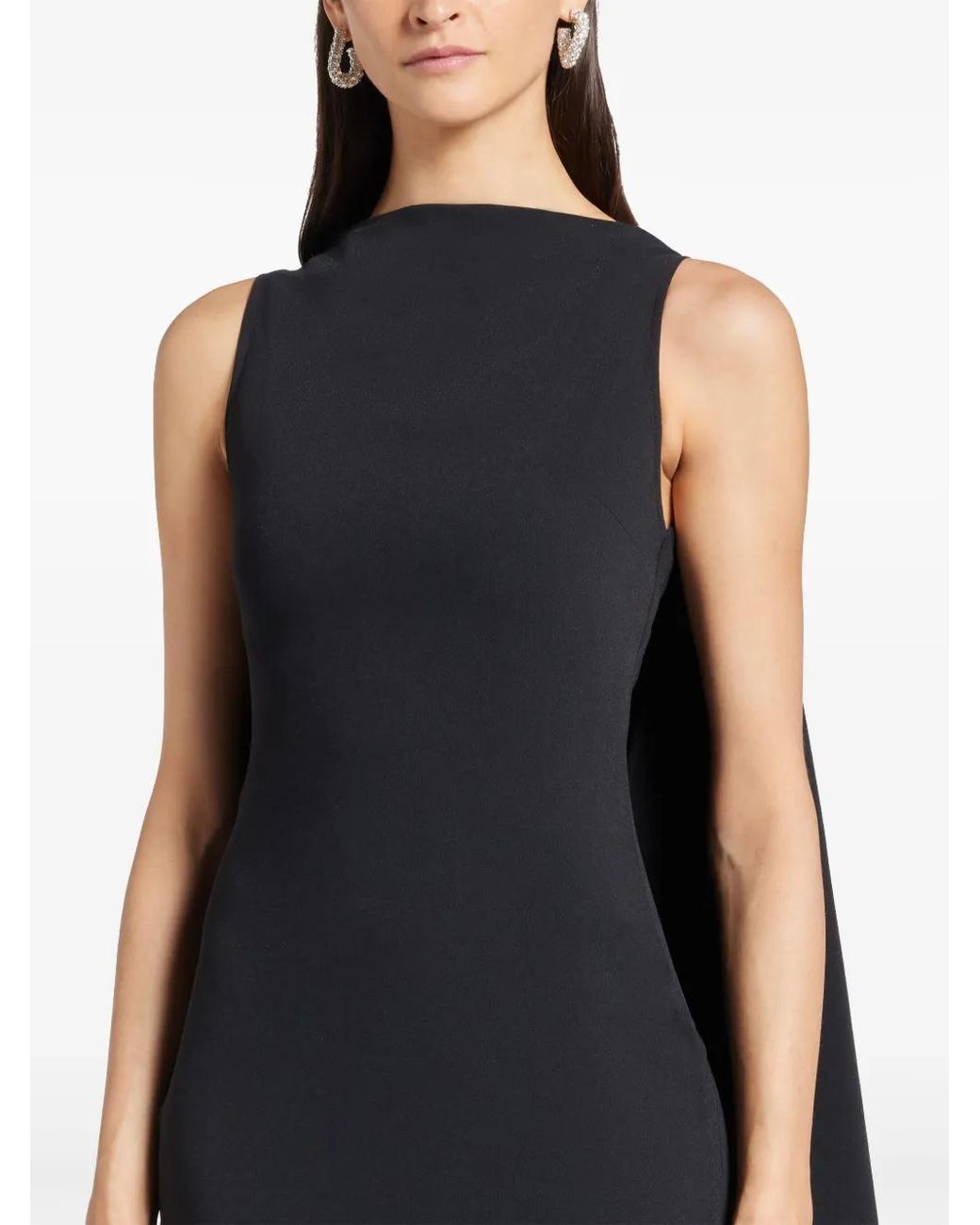 Solace London Black The Kaila Maxi Dress