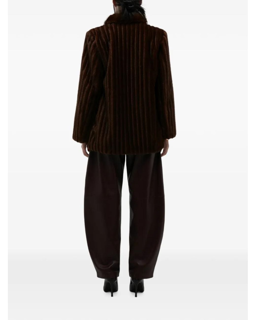 DUCIE Brown Sienna Long-Sleeves Jacket