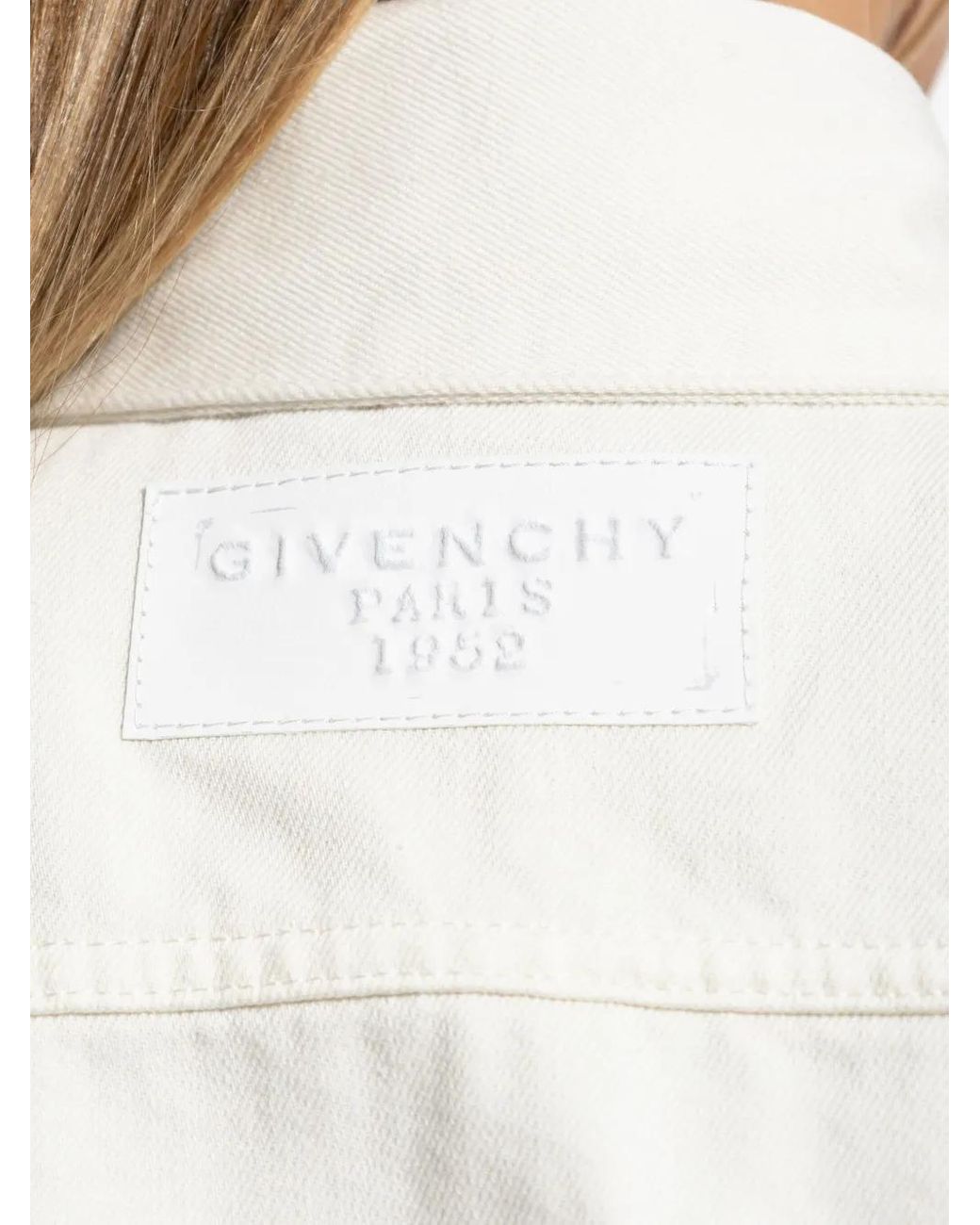 Givenchy White Cocoon Mini Dress