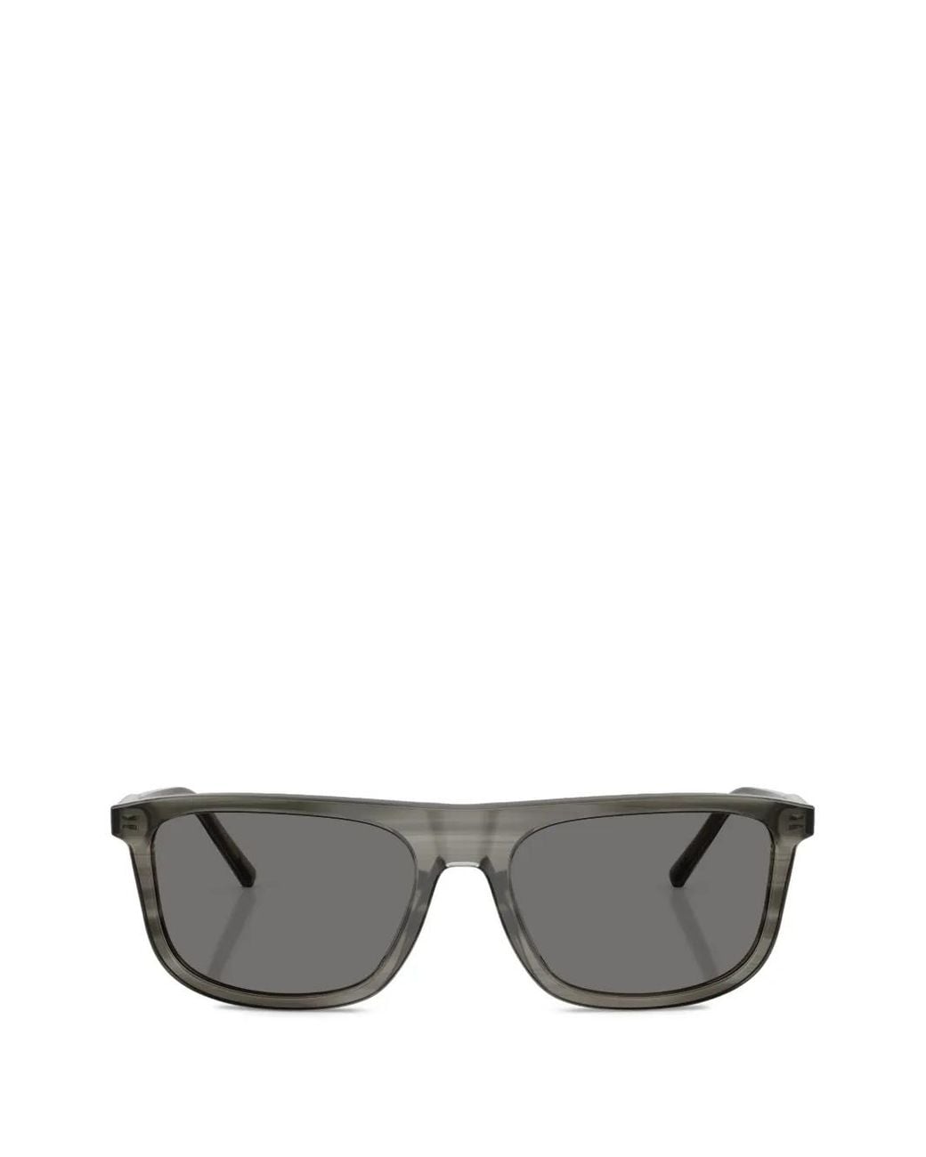 Dolce & Gabbana Gray Square-Frame Sunglasses for men