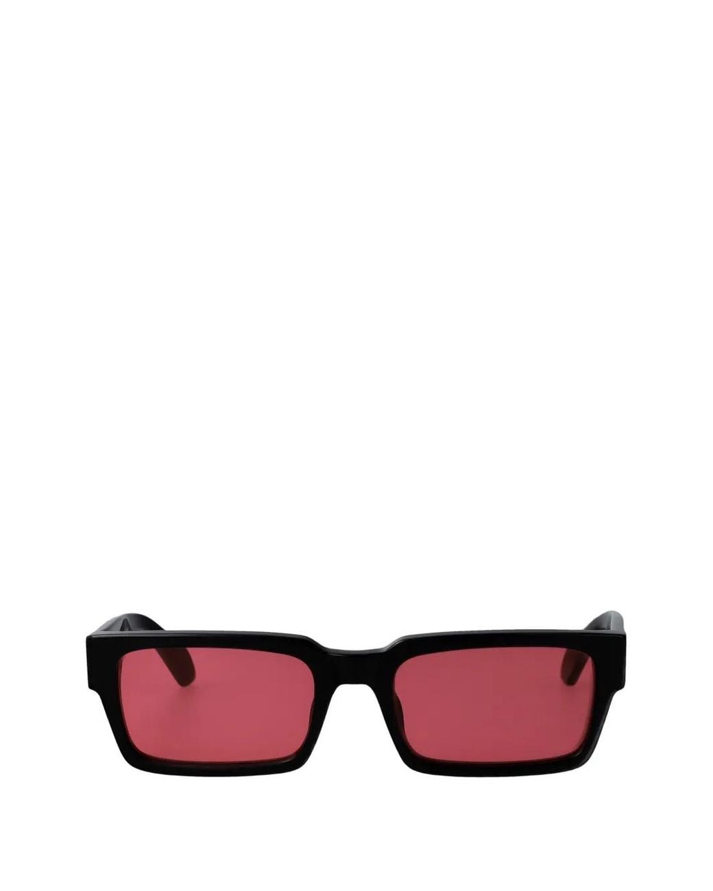 Off-White c/o Virgil Abloh Pink Huntington Rectangle-Frame Sunglasses