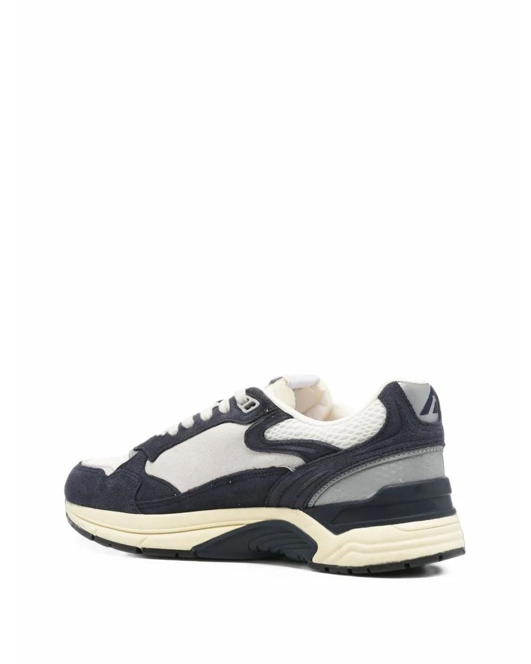 Autry White Hyperway Panelled Sneakers for men