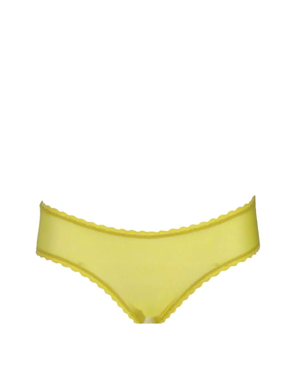 Laura Urbinati Yellow Culotte En Tulle