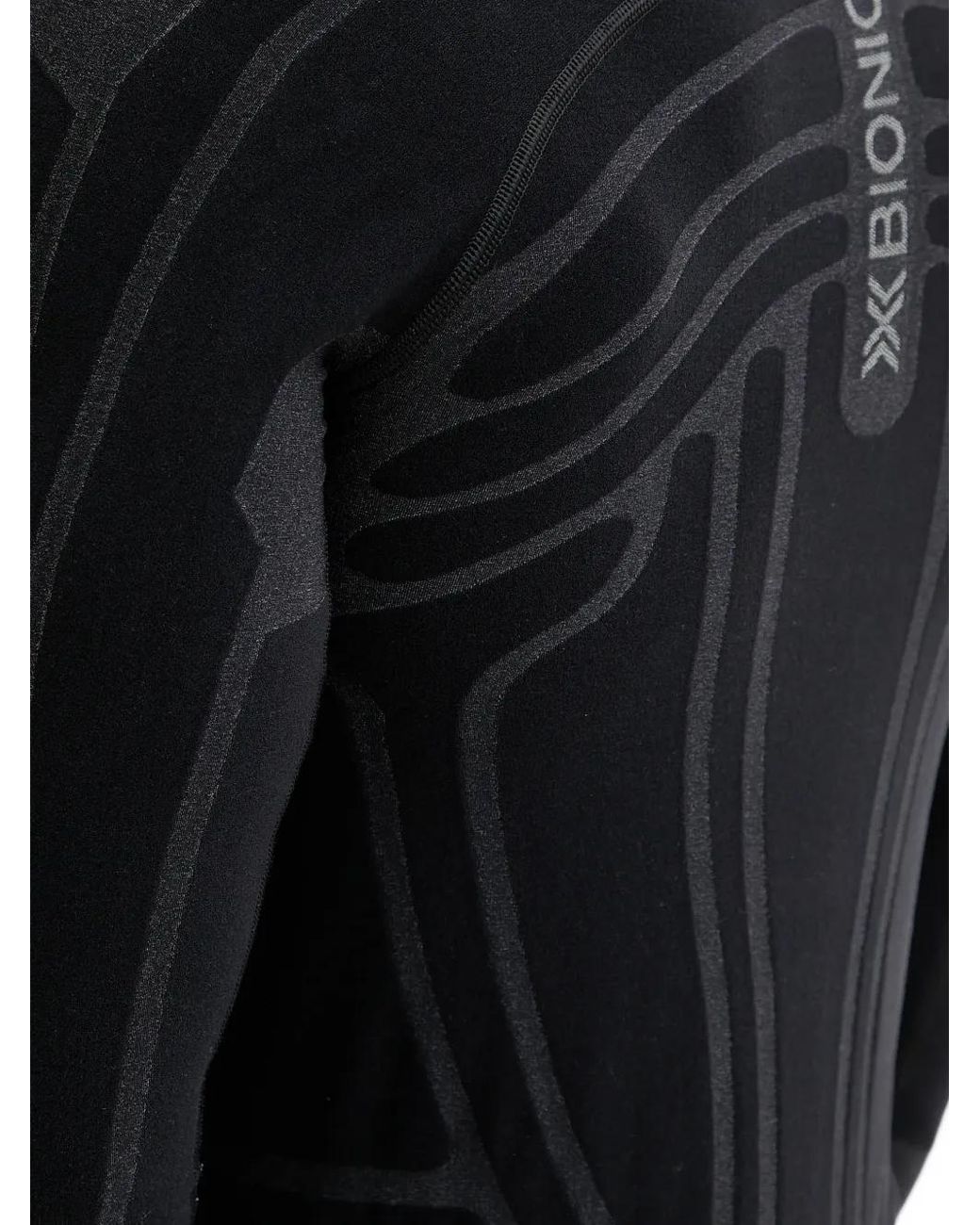 X Bionic Black Heatloop Ls High-Neck Sweater for men