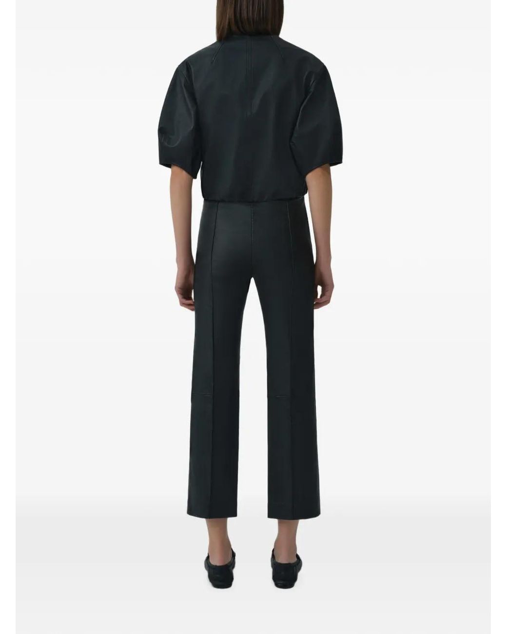 Jonathan Simkhai Black Veste Austyn À Manches Courtes