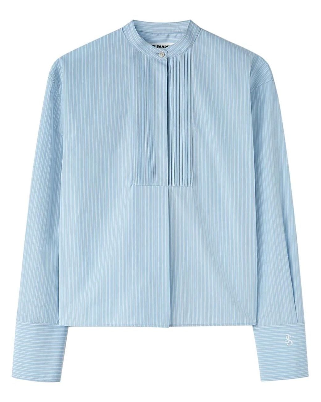 Jil Sander Blue 'Thursday' Shirt