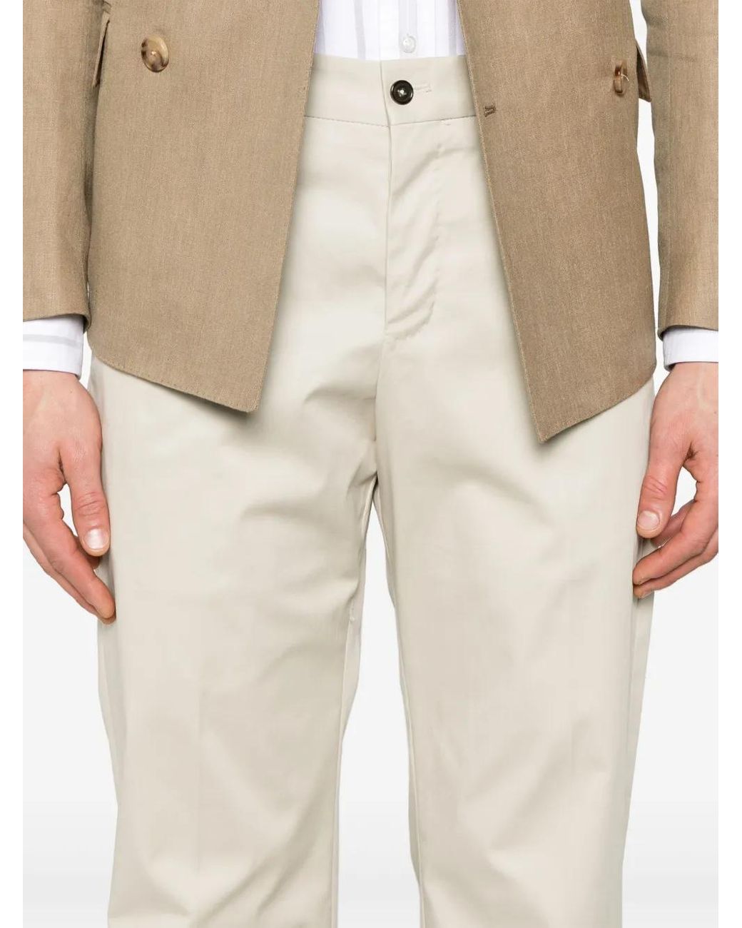 PT Torino Natural Michael Trousers for men