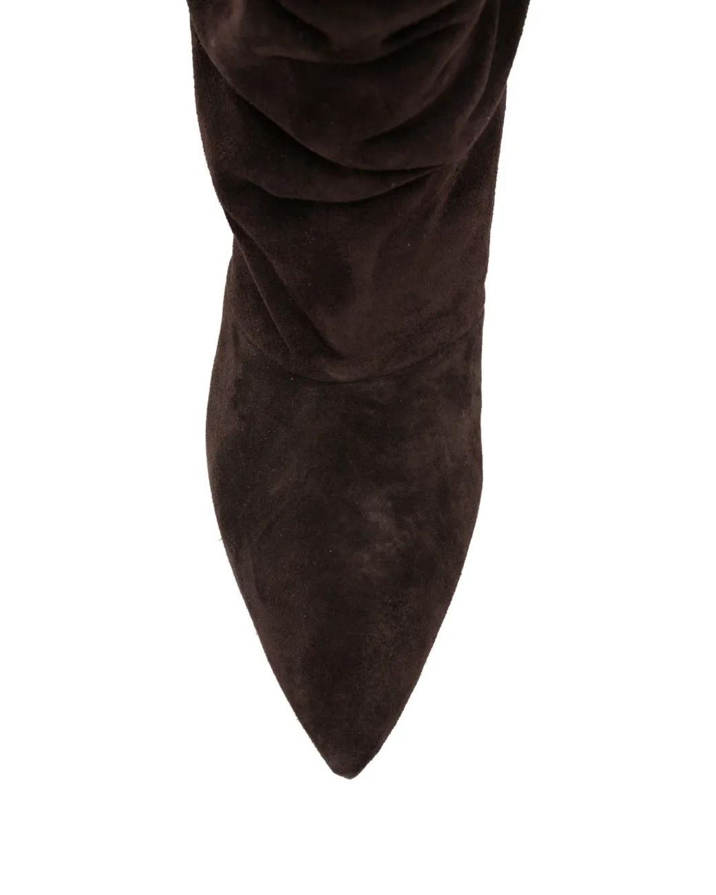 Liska Black Slouchy Suede Boots