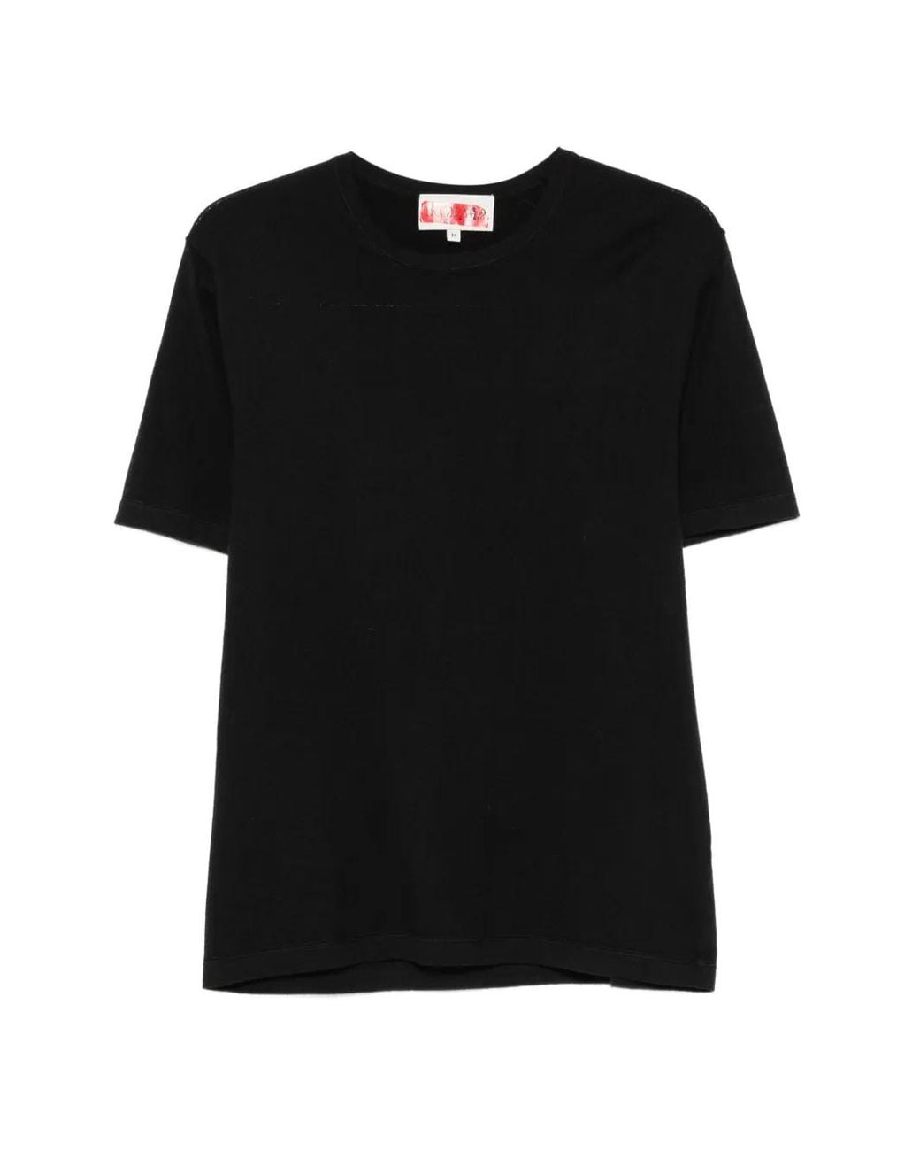 Bompard Black Crew-Neck T-Shirt for men