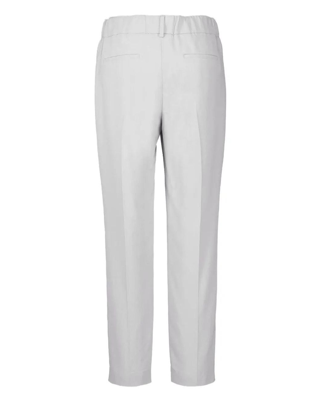 Brunello Cucinelli White Cropped Trousers