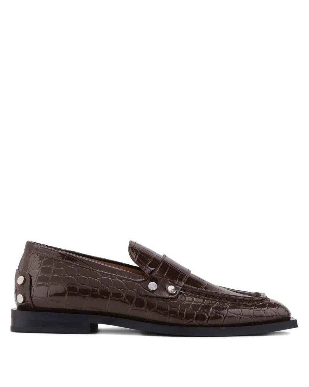 Ganni Brown Flat Shoes