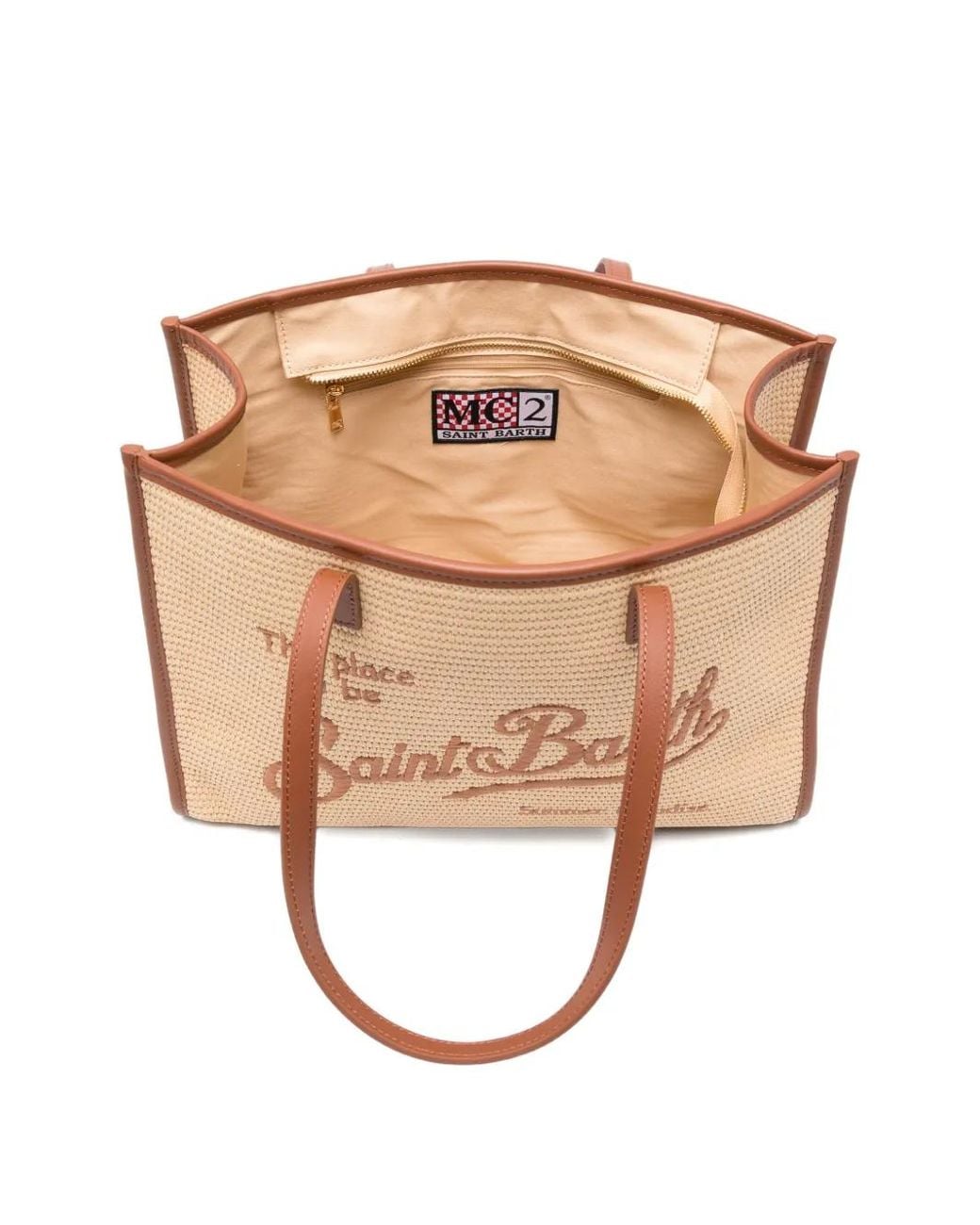 Mc2 Saint Barth Natural Vivian Tote Bag