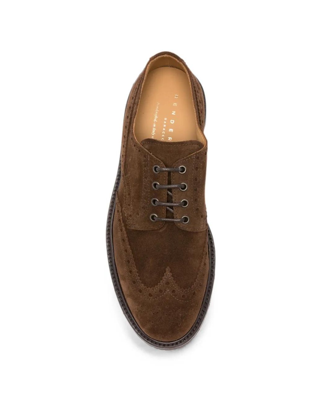 Brogues di Henderson in Brown da Uomo