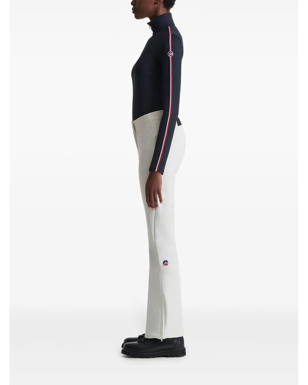 Fusalp White Tipi Iii Bootcut Ski Pants
