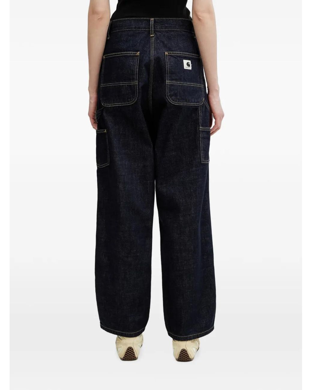 Carhartt Black Brandon Double Knee Trousers