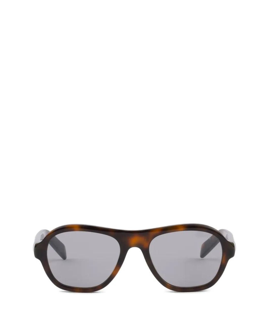 Prada Gray Shadowplay Sunglasses