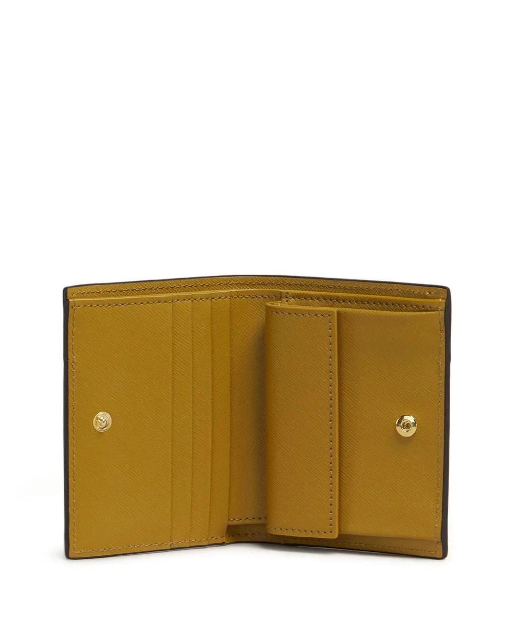 Marni Green Portefeuille À Plaque Logo