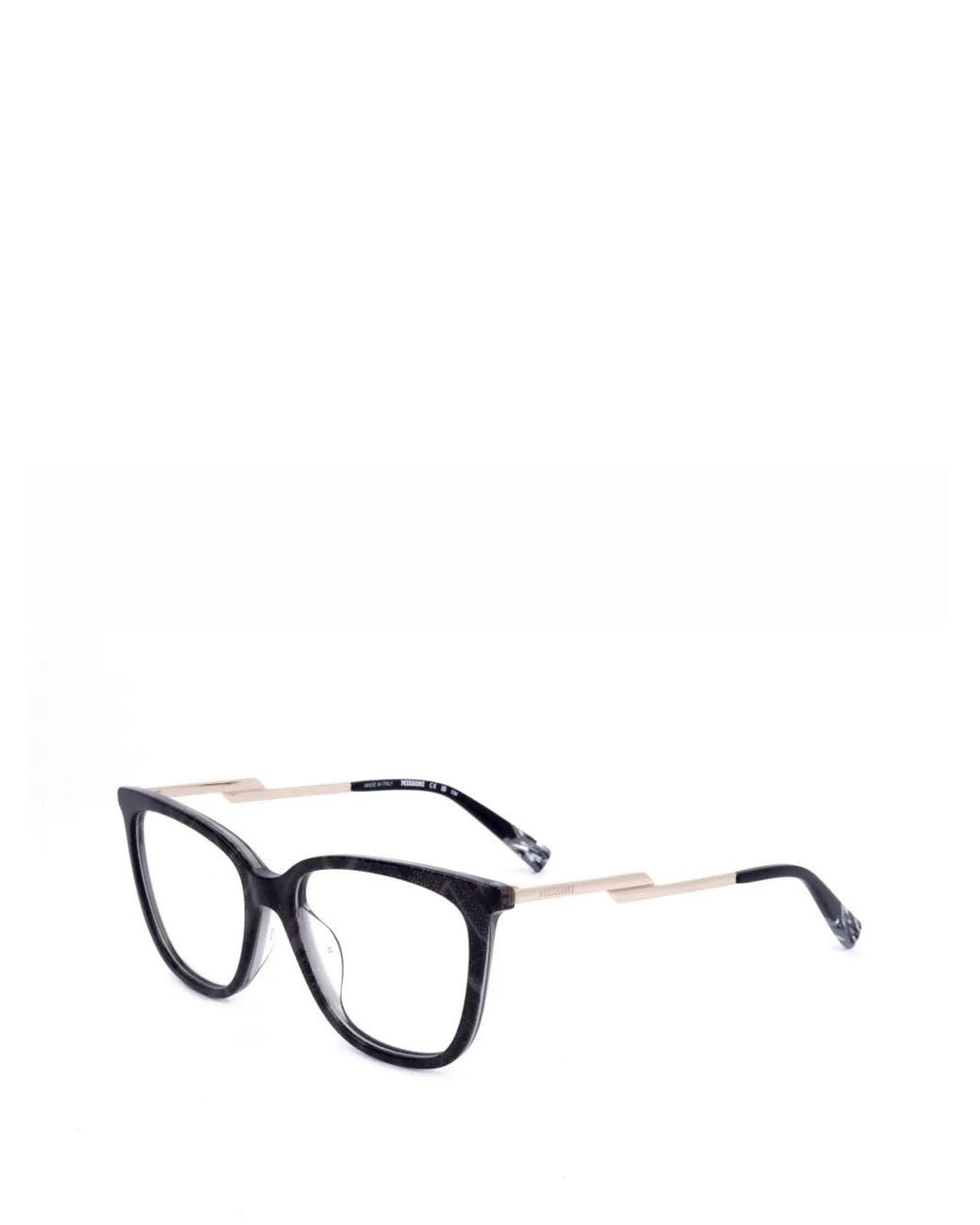 Missoni Black Square-Frame Glasses