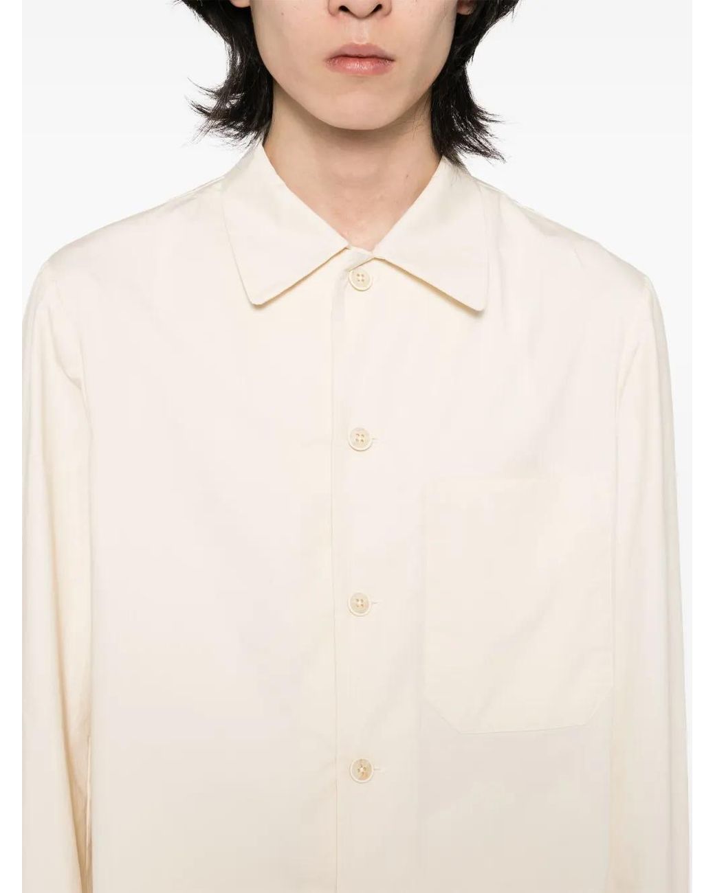 Giacca-Camicia Cedrone di Barena in Natural da Uomo