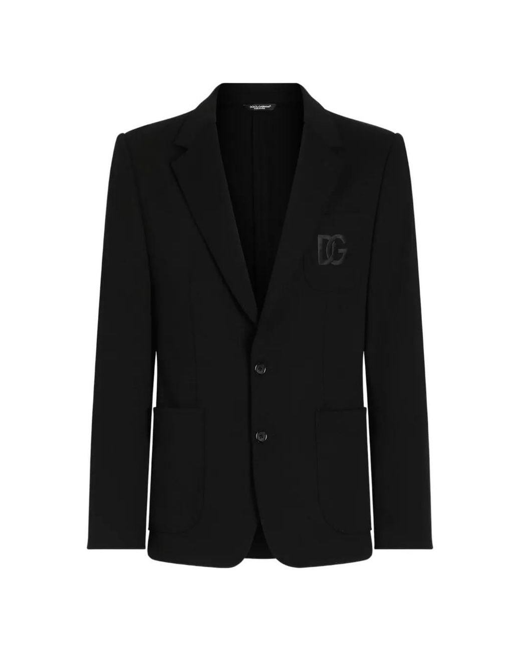 Dolce & Gabbana Black Spring/Summer 2025 Jacket for men