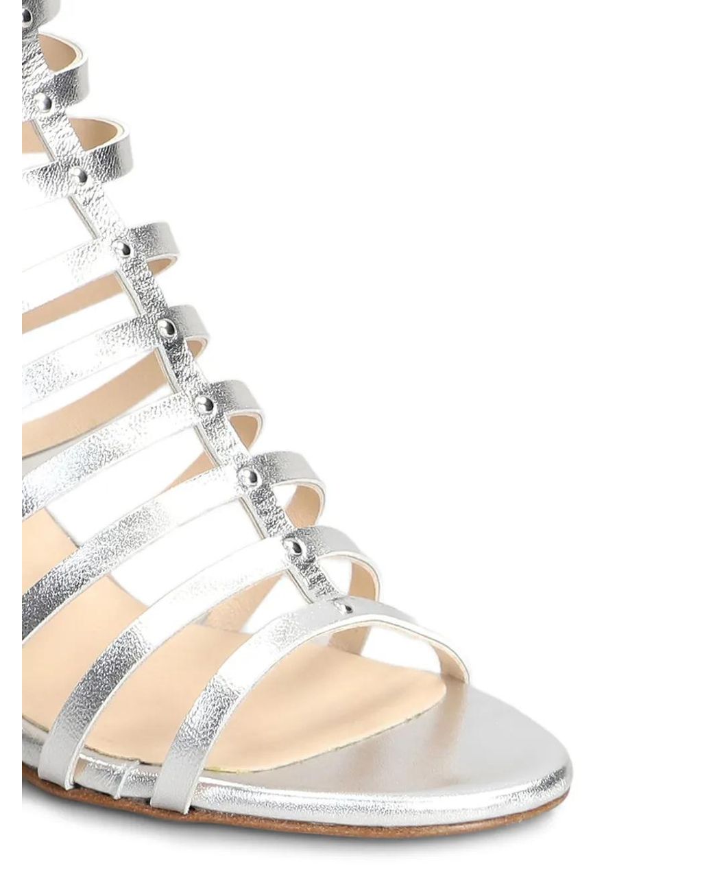 Anna F. Natural 55Mm Leather Sandals