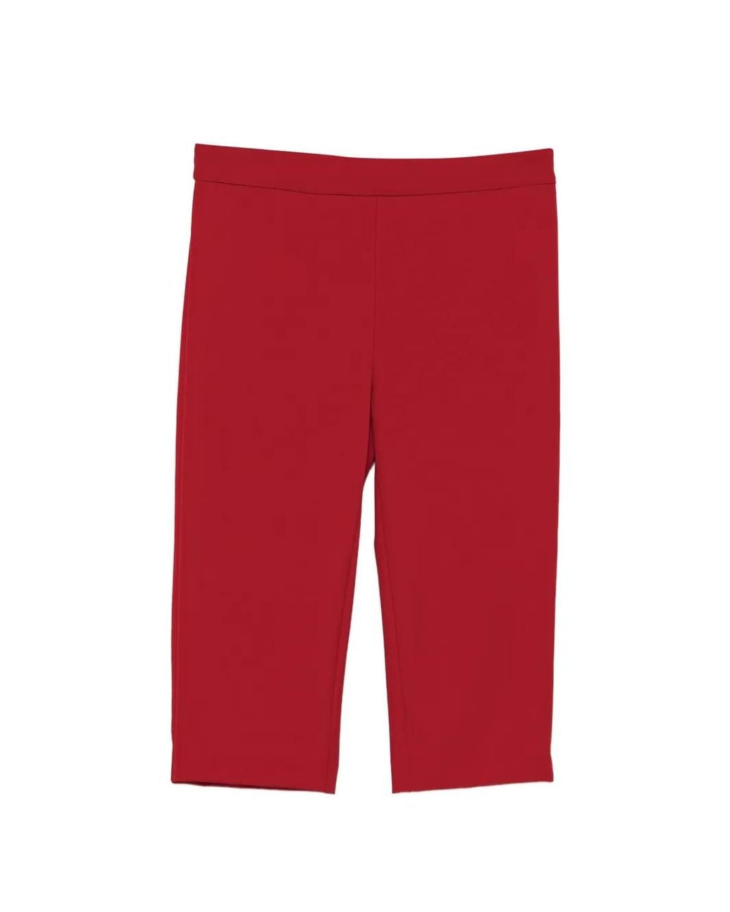 ViCOLO Red Zip-Fastening Trousers