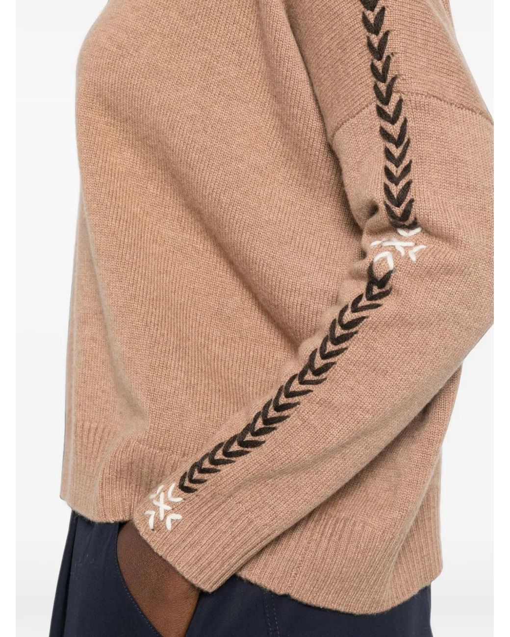 Kujten Natural Amea Snow Long-Sleeves Sweater
