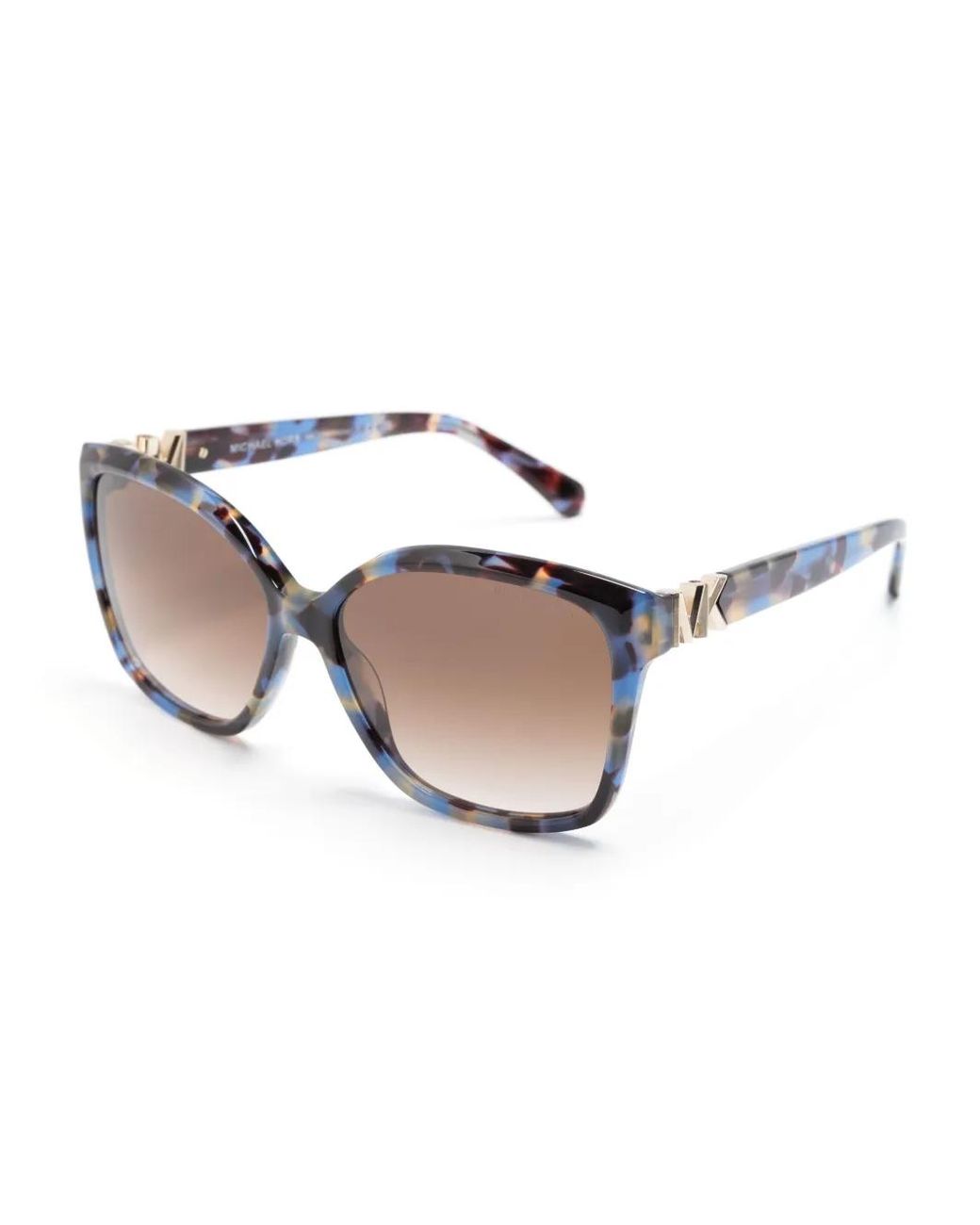 Michael Kors Pink Malia Square-Frame Sunglasses