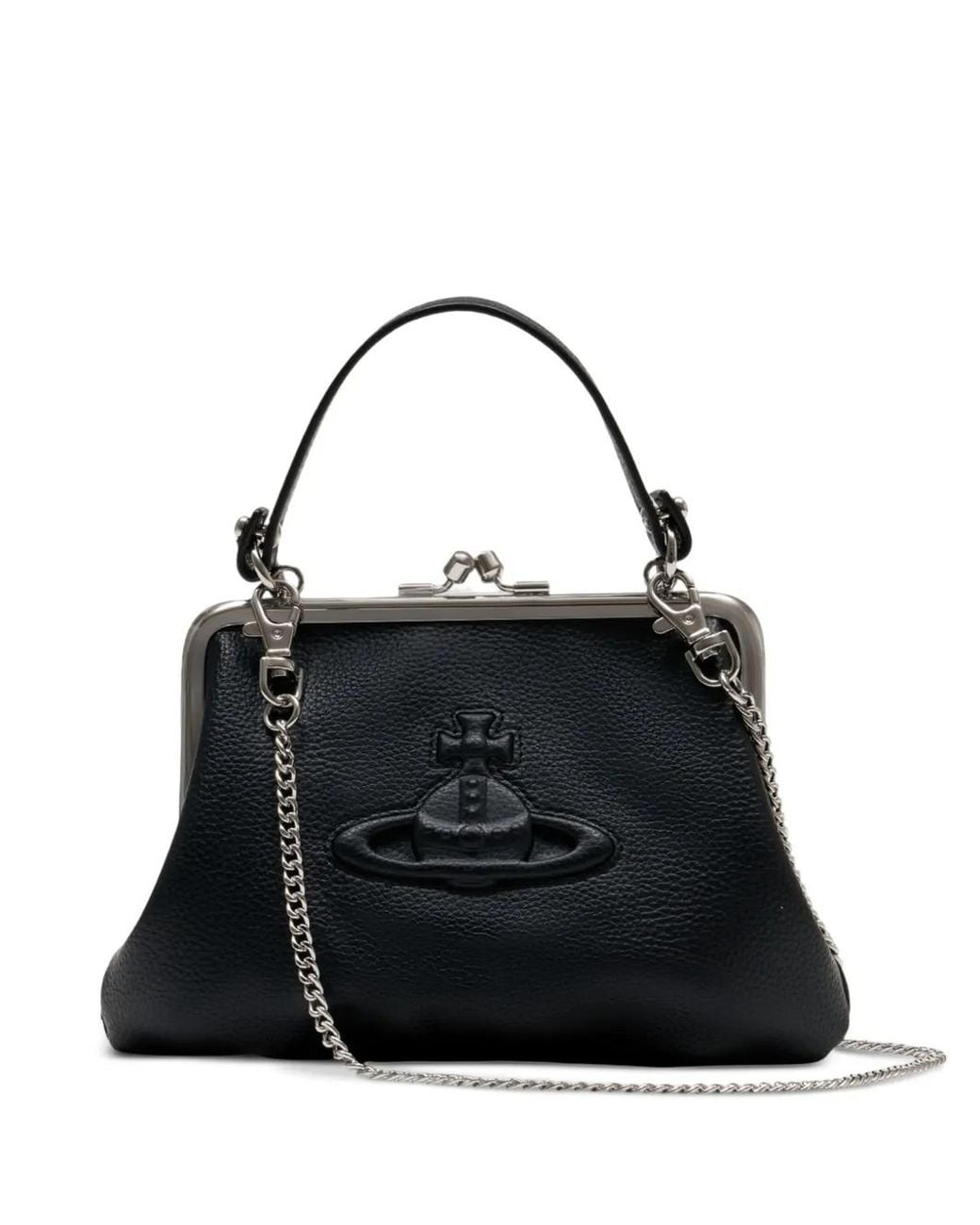 Vivienne Westwood Black Granny Frame Purse