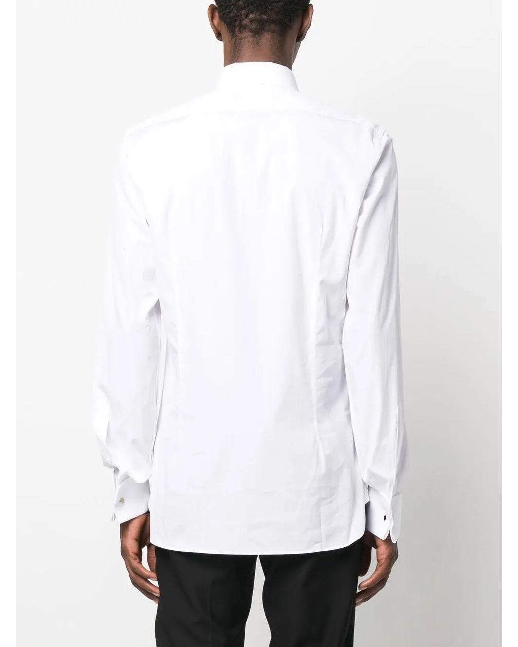 Tom Ford White Shirt With Pleats for men