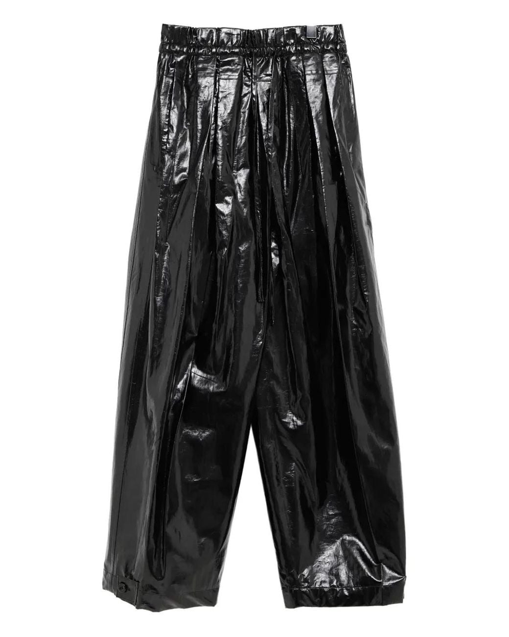 Jil Sander Black Linen Trousers