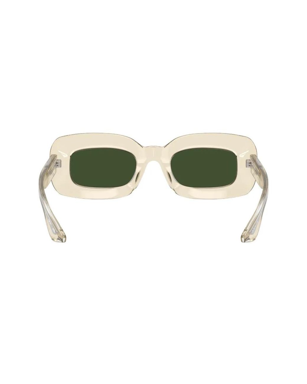 Oliver Peoples Green 1966C Rectangle-Frame Sunglasses