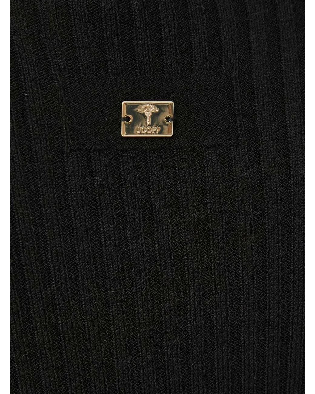 Joop! Black Stand-Up Collar Sweater