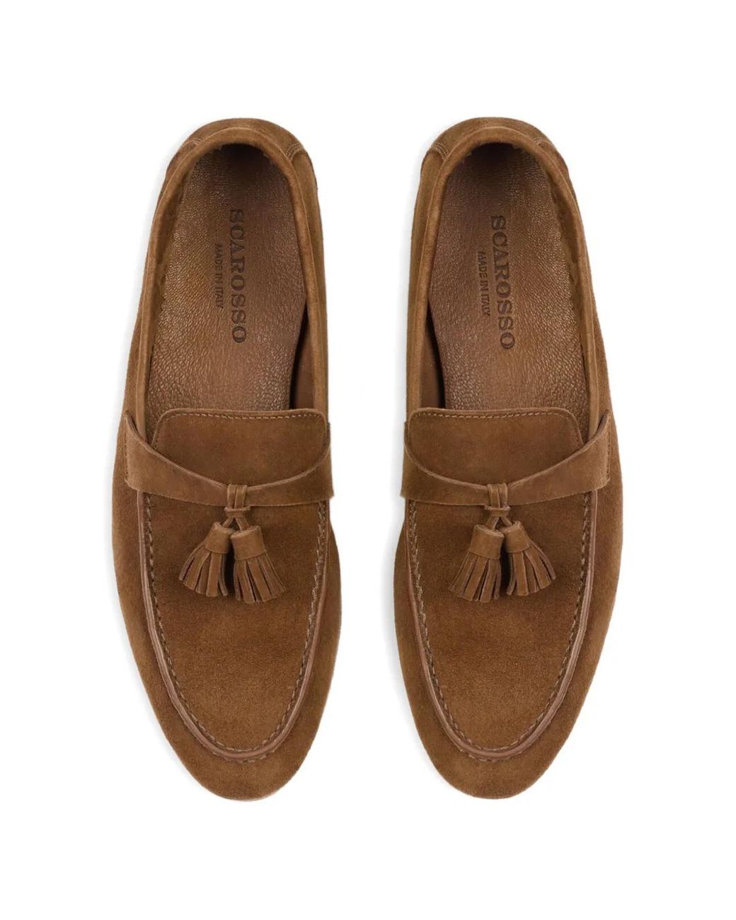Scarosso Brown Luisa Loafers