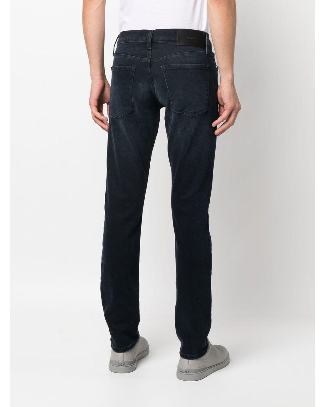Calvin Klein Mid-rise Slim-fit Jeans in Blue for Men | Lyst