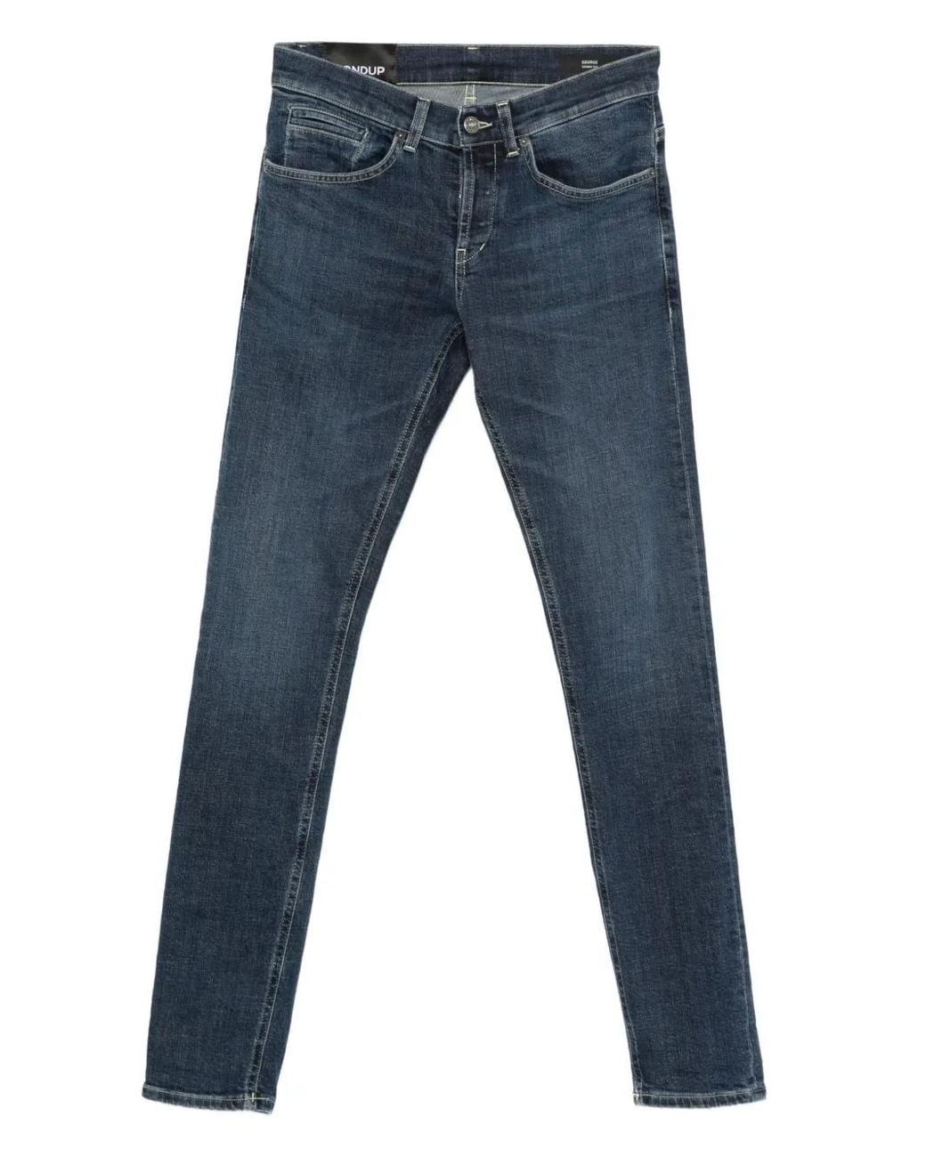Dondup Blue Five-Pocket Jeans for men