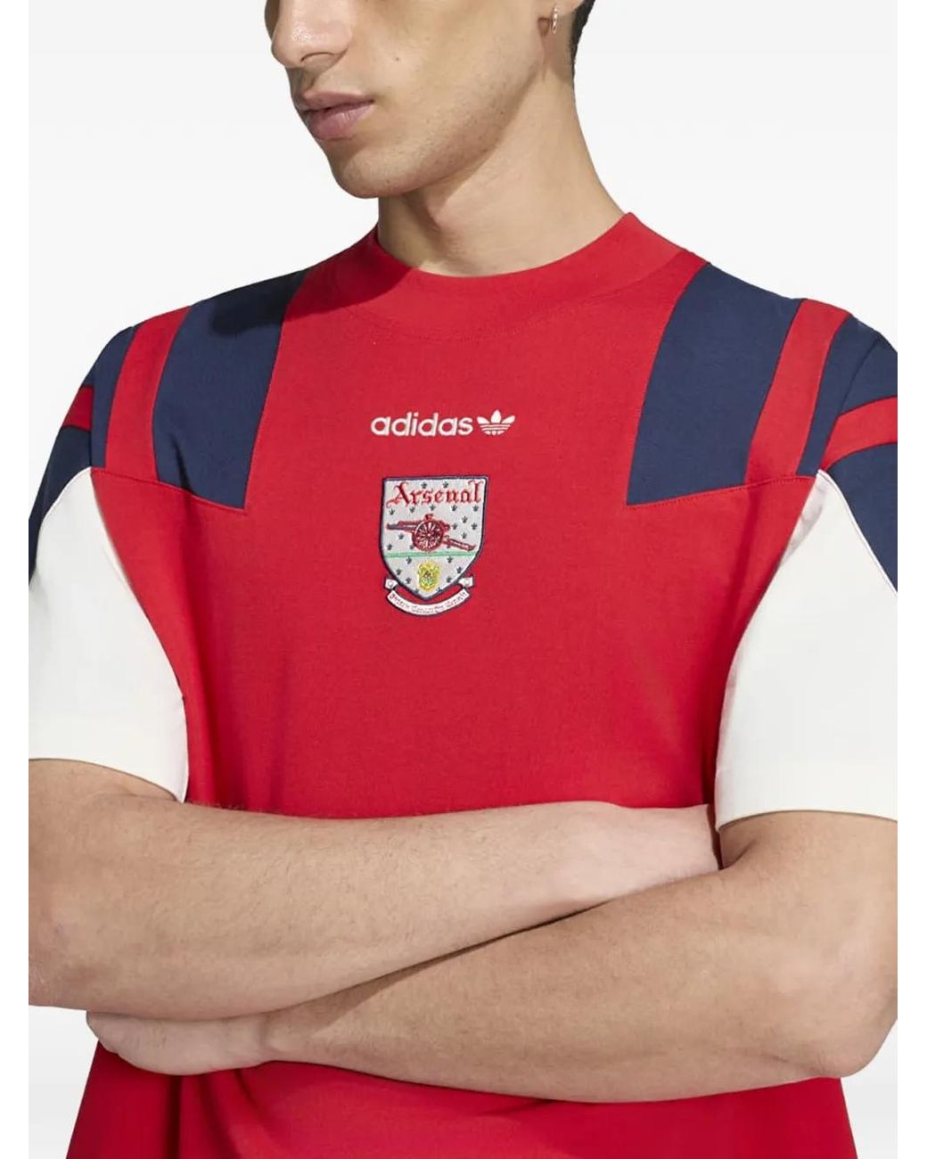 Adidas Red Arsenal Fc Eqt T-Shirt for men