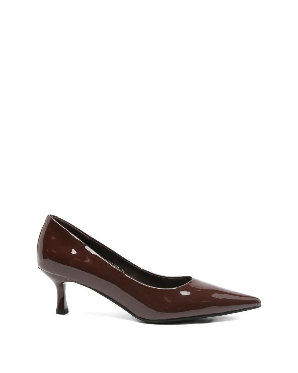 Linda Baumann Brown Pointed Pumps