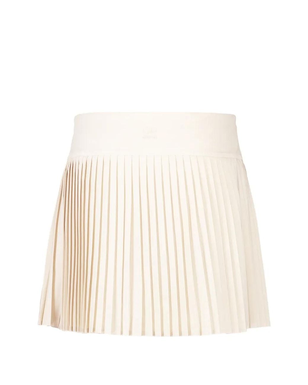 Goldbergh Natural Plissé Mini Skirt