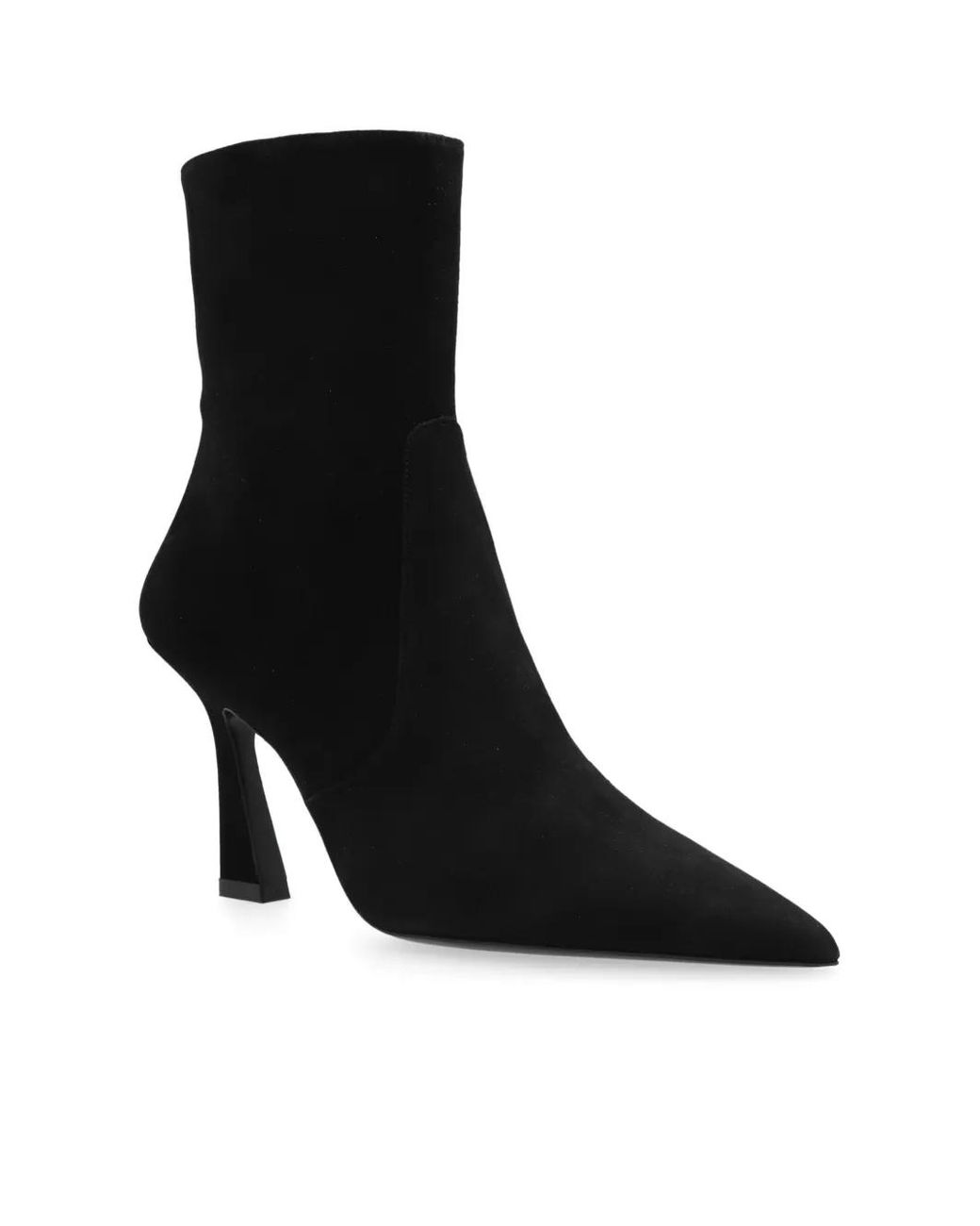 Stuart Weitzman Black Vinnie Stiefel 85Mm