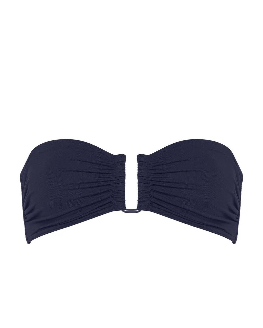 Eres Blue Show Bandeau Bikini Top