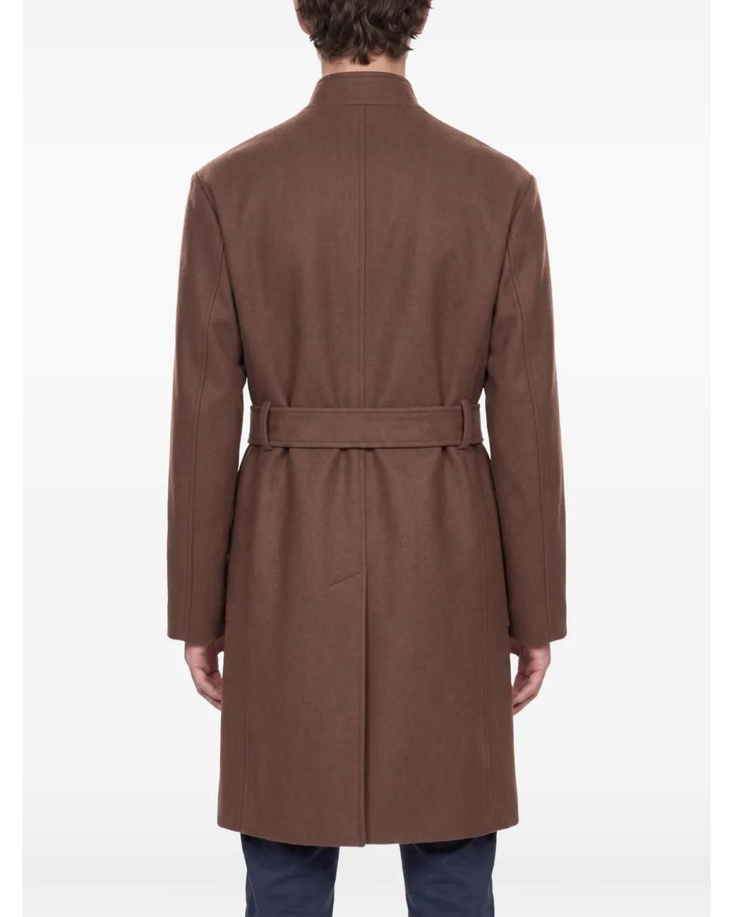 Cappotto di Eleventy in Brown da Uomo