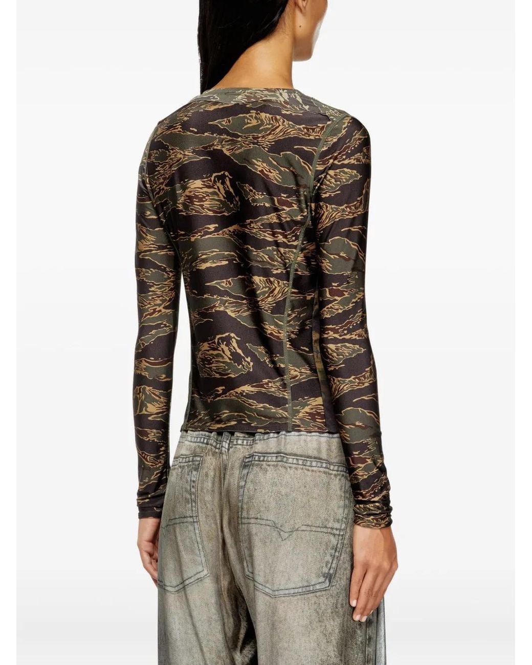 DIESEL Green T-Afry Top